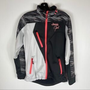Jeep Girl Choko Authentics Lethal Soft Shell Jacket Fleece Lined Women's Small